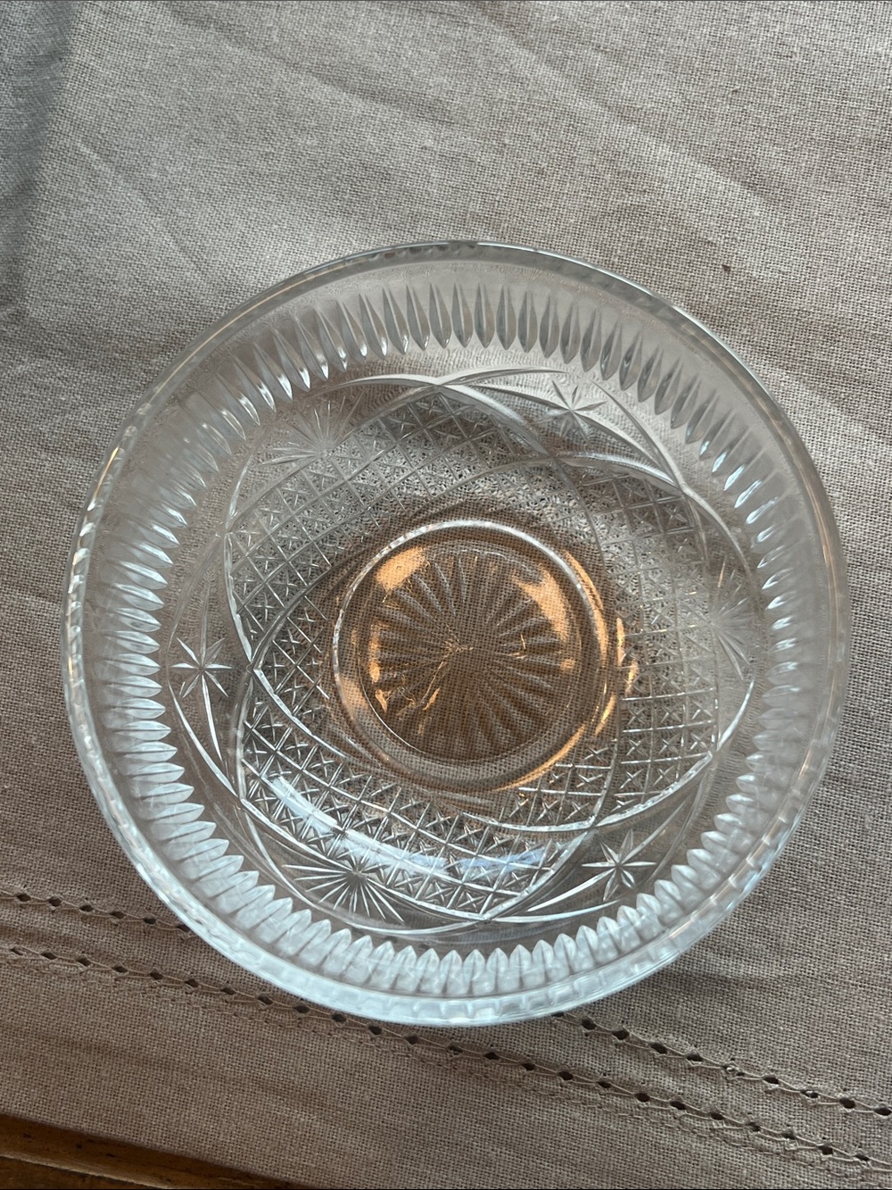 Serving Bowl - Clear glass